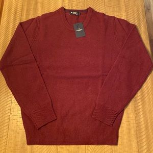 Hackett London, Burgundy Crew Sweater. Men’s Sz Medium.